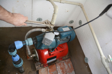 installating and repairing water pump station