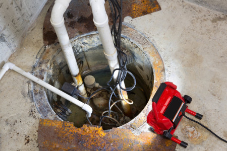 Cheap Plumber Repairing a sump pump